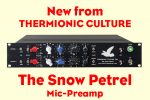Thermionic Culture Snow Petrel